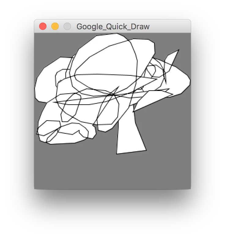 Quick, Draw: il dataset di Google in Processing